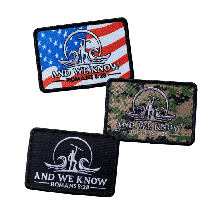 And We Know Velcro Patches 3 Pack AWK Merch