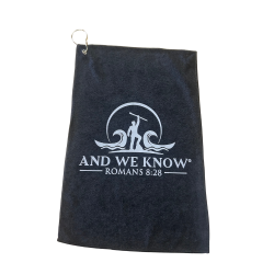 And We Know Microfiber Golf Towel