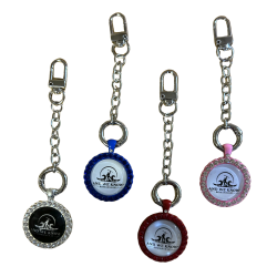 And We Know Rhinestone Key Chain/Bag Charm (Available in Multiple Colors)