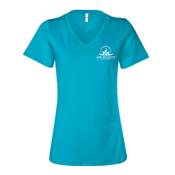 Women's V-Neck T-Shirt Short Sleeve (Available in Multiple Colors)