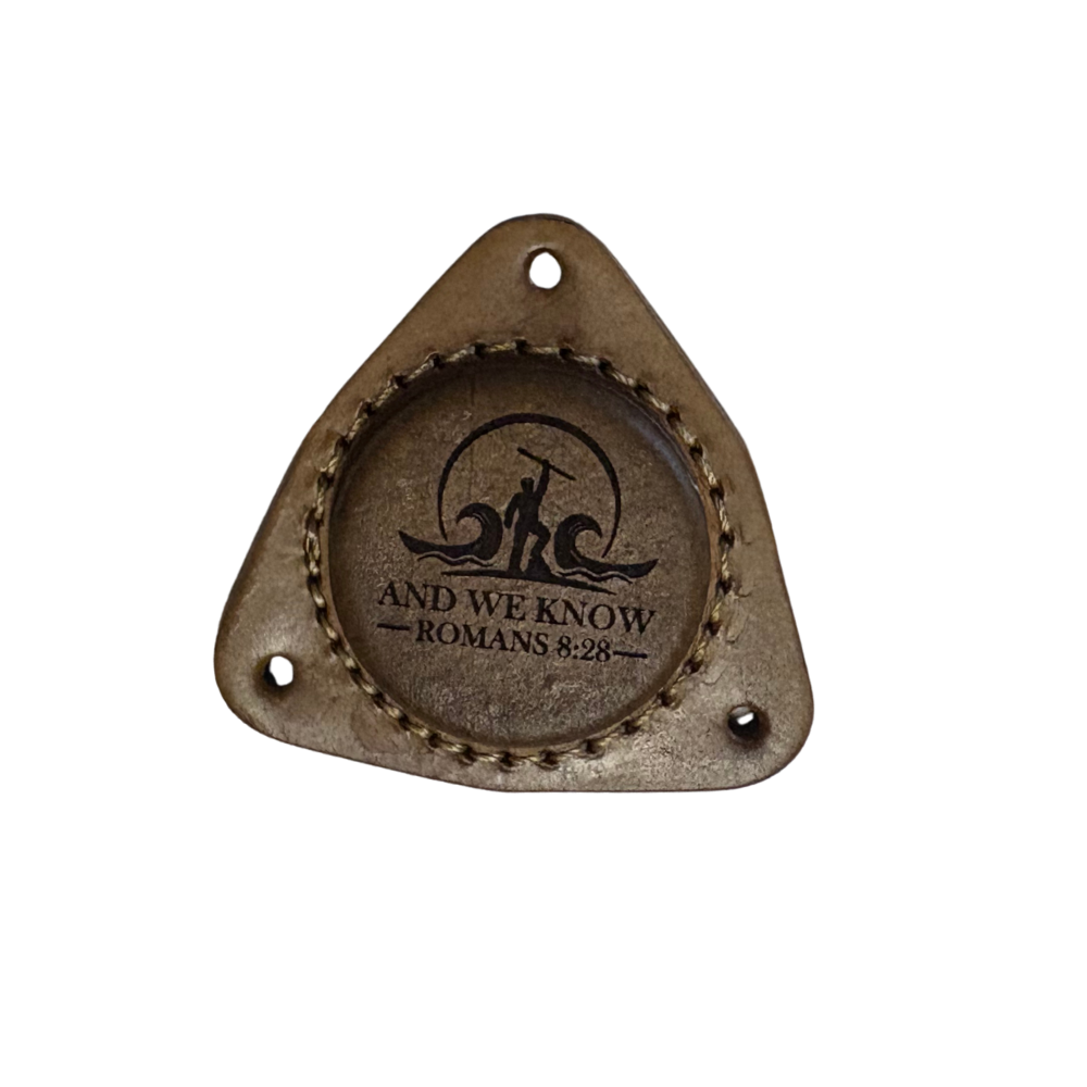 Leather Covered Gun Magnets (Available in Multiple Colors)