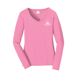 Women's Long Sleeve V-Neck (Available in Multiple Colors)